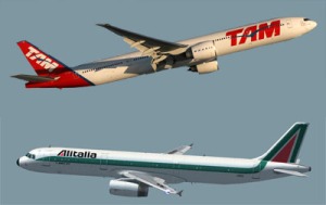 Tam y Alitalia son las dos aerolíneas que más rápido dan pasajes gratis